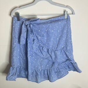 Fantastic Fawn Wrap skirt star print size L